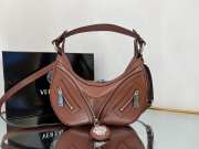 Versace Repeat Shoulder Bag Brown 29x5x18cm - 4