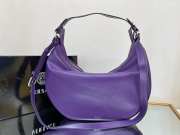 Versace Repeat Shoulder Bag Purple 40x8x28cm - 6