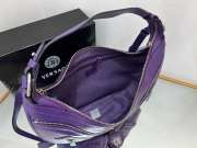 Versace Repeat Shoulder Bag Purple 40x8x28cm - 3