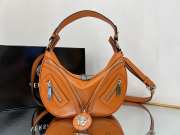 Versace Repeat Shoulder Bag Orange 29x5x18cm - 4