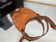 Versace Repeat Shoulder Bag Orange 20x4x13cm - 4