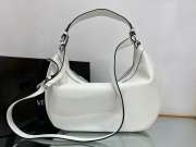 Versace Repeat Shoulder Bag White 40x8x28cm - 5