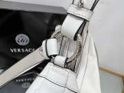 Versace Repeat Shoulder Bag White 40x8x28cm - 2