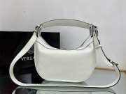 Versace Repeat Shoulder Bag White 29x5x18cm - 5