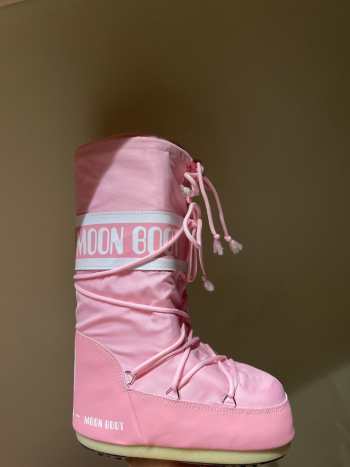 Moon Boots Icon Hot-Pink Nylon 4cm