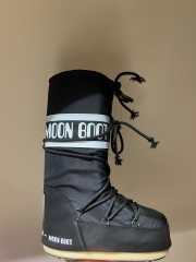 Moon Boots Icon Black Nylon 4cm - 1