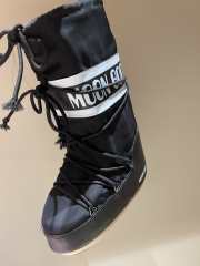 Moon Boots Icon Black Nylon 4cm - 3