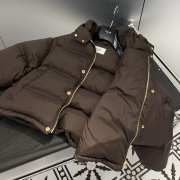 Celine down jacket in brown  - 5