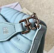 Givenchy Micro 4G bag in quilted leather blue 25x15x6cm - 2