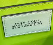 Fendi by Marc Jacobs Peekaboo In Green Small Bag 20x11x15cm - 5