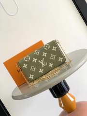 LV M64064 Pochette Félicie Monogram Empreinte In Green - 6