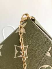 LV M64064 Pochette Félicie Monogram Empreinte In Green - 2