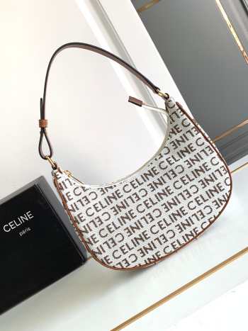 Celine Triomphe Ava Brown 23x13.5x6cm