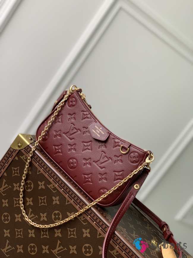 Louis Vuitton M80349 Easy Pouch On Strap In Red - 1