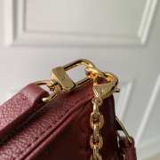 Louis Vuitton M80349 Easy Pouch On Strap In Red - 6