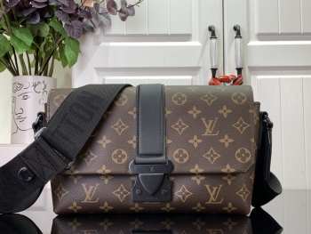 Louis Vuitton M46794 S-Cape Messenger Bag In Brown 28x16x10cm