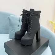 YSL Boots In Black Leather 14.5cm - 4