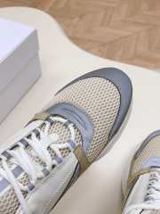 Dior B22 Cream Beige White Sneakers - 5