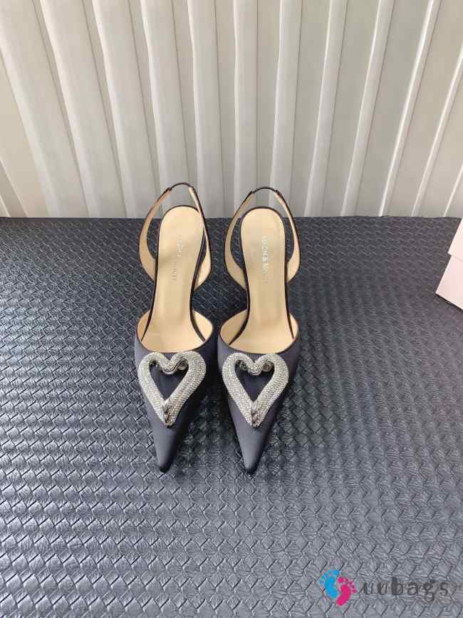 Mach & Mach Triple Heart Heels 05 9.5cm - 1