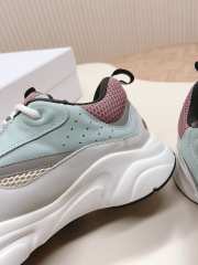 Dior B22 Cream Lavender Sneakers - 4