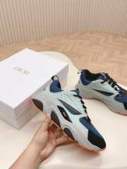 Dior B22 Blue & Orange Sneakers  - 6