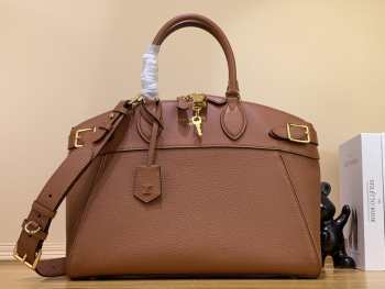 Louis Vuitton M22925 Lock It MM Bag In Brown 36x29x15cm