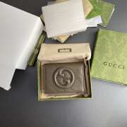 Gucci Blondie Card Case Wallet In Brown 11×8.5×3cm - 1