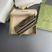 Gucci Blondie Card Case Wallet In Brown 11×8.5×3cm - 2