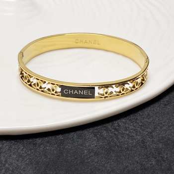 Chanel Hollow Bracelet Gold 