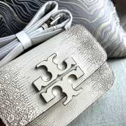 Tory Burch Small Eleanor Lizard-Embossed Bag 13.5x19x7cm - 2