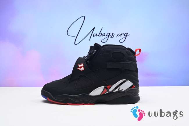 Nike Air Jordan 8 Retro Playoffs Black Sneakers - 1