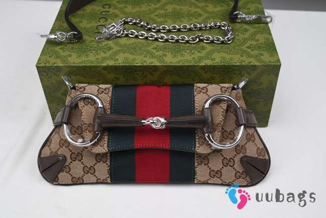 Gucci Horsebit Chain medium shoulder bag - 1