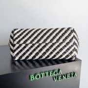 Bottega Veneta Large Cabat Black Bag 32x17x23cm - 3