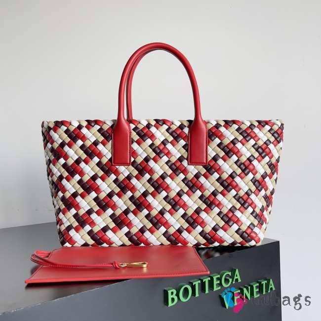 Bottega Veneta Large Cabat Red Bag 32x17x23cm - 1