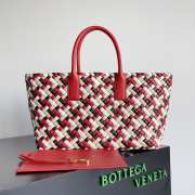 Bottega Veneta Large Cabat Red Bag 32x17x23cm - 1