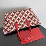 Bottega Veneta Large Cabat Red Bag 32x17x23cm - 4