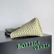 Bottega Veneta Large Cabat Green Bag 32x17x23cm - 4