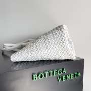 Bottega Veneta Large Cabat White Bag 32x17x23cm - 4