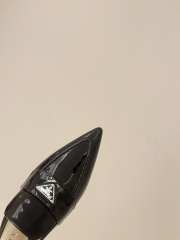 Prada patent leather slingbacks in black 4.5cm - 5