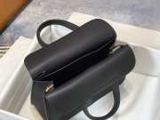 Hermes Halzan mini black bag 22cm/25cm  - 2