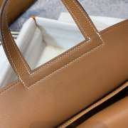 Hermes Halzan mini brown bag 22cm/25cm - 5