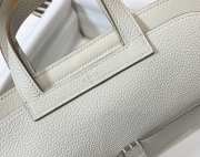 Hermes Halzan mini white bag 22cm/25cm - 2