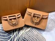 Hermes Halzan mini brown bag 22cm/25cm - 6