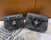 Hermes Halzan mini black bag 22cm/25cm  - 6