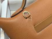 Hermes Togo and Swift Leather 24/24 Bag In Brown 29cm  - 5