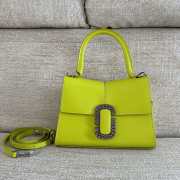 Marc Jacobs top handle bag in green 24x18x10cm - 1