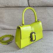 Marc Jacobs top handle bag in green 24x18x10cm - 4