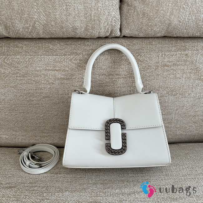 Marc Jacobs top handle bag in white 24x18x10cm - 1