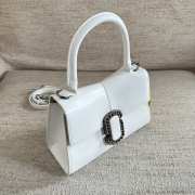 Marc Jacobs top handle bag in white 24x18x10cm - 5