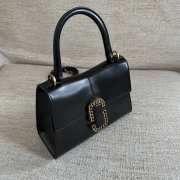 Marc Jacobs top handle bag in black 24x18x10cm - 6